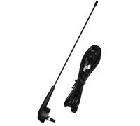 sound-way Antena de mástil de Antena 39 cm de Radio estéreo de Coche Am/FM de Repuesto Universal Pulgadas vástago Flexible Compatible con Peugeot (PSA) Alfa Romeo Fiat Lancia Dacia Opel