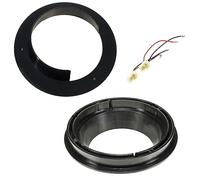sound-way Kit Anillos Adaptadores Conectores Marcos Montaje Altavoces Radio de Coche 16.6 cm / 165 mm Compatible con Opel Agila B/Suzuki Swift, SX, Gran Vitara 2, Spalsh/Fiat Sedici