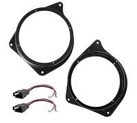 sound-way Kit Anillos Adaptadores Conectores Marcos Montaje Altavoces Radio de Coche 16.6 cm / 165 mm Compatible con Seat Cordoba 1993-2002 / Ibiza 1993-2002