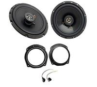 Sound way - Kit Completo con adaptadores de Montaje con Altavoces Compatible con Fiat Bravo Desde 2007