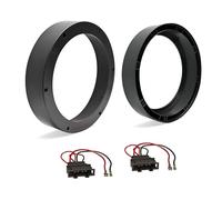 Sound Way Kit de instalación de altavoces de 20 cm espaciadores para altavoces compatibles con Volkswagen VW y Skoda de 4 cm