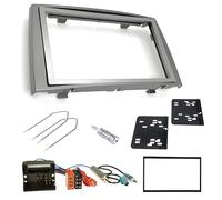 Sound Way - Kit de montaje adaptador de coche, frontal 2 DIN compatible con Peugeot 308 2007-2013 / Peugeot 408 2011+ / RCZ 2010-2015