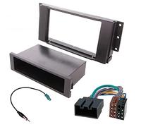 sound-way - Kit de Montaje Marco para Radio Pantalla 1 DIN Adaptador para Land Range Rover Discovery Freelander - 1D-Land