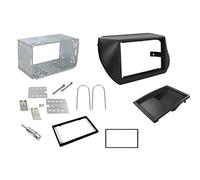 sound-way - Kit de Montaje Marco para Radio Pantalla 2 DIN Adaptador para Fiat Fiorno Qubo, Citroen Nemo, Peugeot Bipper - 2DP-Nemo