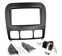 sound-way - Kit de Montaje Marco para Radio Pantalla 2 DIN Adaptador para Mercedes S-klasse (W220) 1998-2005 - KA11-135