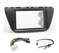 sound-way - Kit de Montaje Marco para Radio Pantalla 2 DIN Compatible con Suzuki Sx4 2013+ / S-Cross 2013+ - KA11-438