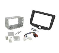 sound-way Kit Montage Autoradio, Marco 2 DIN Radio de Coche, Adaptador Antena, Cable Adaptador Conector ISO, Compatible con Toyota Yaris 1999-2003
