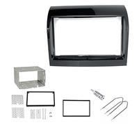 Sound-way Kit Montage Radio de Coche, Marco 2 DIN, Caja Metalica, Adaptador Antena, Llaves Desmontaje Compatible con Citroen Jumper, Peugeot Boxer, FIAT Ducato