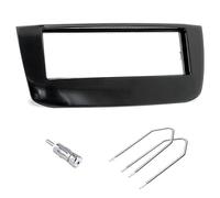 sound-way Kit Montaje Autoradio, Marco 1 DIN Radio para Coche, Adaptador Compatible con FiatPunto (199/310) 2009-2018 / Linea (323) 2012-2018 / Punto EVO