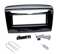sound-way Kit Montaje Autoradio, Marco 1 DIN Radio para Coche, Adaptador Compatible con Lancia New Ypsilon Y 2012-2021