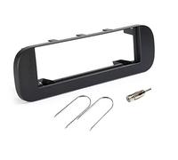 Sound-way Kit Montaje Autoradio, Marco 1 DIN Radio para Coche, Llaves de desmontaje, Adaptador Antena, Compatible con Fiat New Panda 2012-2020