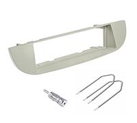 sound-way Kit Montaje Autoradio, Marco 1 DIN Radio para Coche, Llaves de Desmontaje Adaptador Antena, Compatible con FIAT 500 Cinquecento