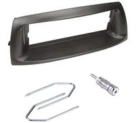 Sound-way Kit Montaje Autoradio, Marco 1 DIN Radio para Coche, Llaves de Desmontaje Adaptador Antena, Compatible con Fiat Punto 2/3 1999-2006