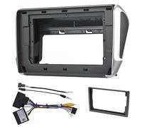 sound-way Kit Montaje Autoradio, Marco 10.1/9 Pulgadas Radio para Coche, Adaptador Compatible con Peugeot 208/2008 2013-2019