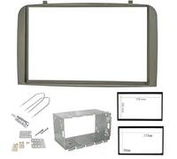 sound-way Kit Montaje Autoradio, Marco 2 DIN Radio para Coche, Adaptador Compatible con Alfa Romeo 147 / Alfa GT