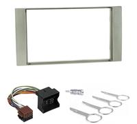 sound-way - Kit Montaje Autoradio, Marco 2 DIN Radio para Coche, Adaptador Compatible con Ford C-MAX/Fiesta/Focus/Galaxy/Kuga/S-MAX/Tourneo Connect/Transit Connect/Transit