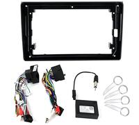 sound-way Kit Montaje Autoradio, Marco 9 Pulgadas Radio para Coche, Adaptador Compatible con Audi A4 2004-2009 / Seat Exe