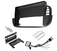 sound-way - Kit Montaje Autoradio, Marco 9 Pulgadas Radio para Coche, Adaptador Compatible con Fiat 500 (2007-2015)