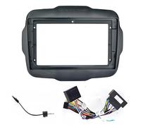 Sound-Way Kit Montaje Autoradio, Marco 9 Pulgadas Radio para Coche, Adaptador Compatible con Jeep Renegade