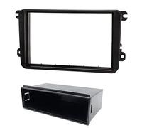 Sound WAY Kit Montaje Marco Radio de Coche 1 DIN / 2 DIN Compatible con Volkswagen/Skoda/Seat