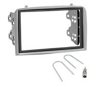 sound-way Marco 2 DIN Radio de Coche con Soporte de Montaje, Adaptador Antena, Llaves Desmontaje Compatible Alfa Romeo 147 / GT