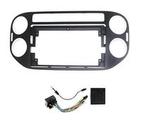 sound-way - Marco Adaptador para Radio de Coche autorradio 9" Pulgadas para Volkswagen VW Tiguan 2011-2015 - KA22-1042