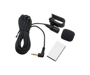 Sound-Way Micrófono Externo Bluetooth Jack 3,5 mm para Autorradio - Compatible con Pioneer, Sony, JVC, Kenwood, Alpine, Clarion, Atoto y Autorradios Chinas