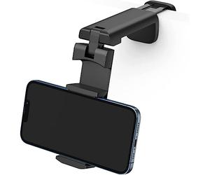 Sound Way Soporte universal de viaje para teléfono inteligente, clip ajustable 360 grados con abrazadera de resorte de bolsillo, práctico