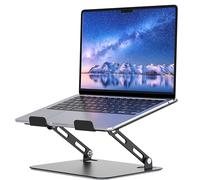 SOUNDANCE Soporte Ajustable para portátil de diseño ergonómico Compatible con Ordenadores de 10 a 15,6", Color Negro