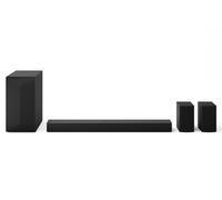 LG S60TR - Barra de Sonido Inteligente, 440W, 5.1 Canales, Sonido Envolvente Dolby Digital y DTS, Amplia Conectividad, HDMI, Bluetooth, USB, Entrada Óptica, Negro