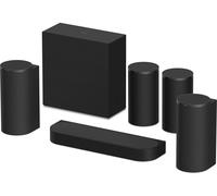 Soundbar SONY Bravia Theatre Trio + Altavoces Traseros (5.1.4 Canales - 300 W - Subwoofer Inalámbrico - Negro)