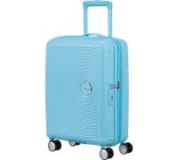 American Tourister Soundbox Spinner 55/20 TSA EXP Trolley Blueberry Fizz Azul Claro