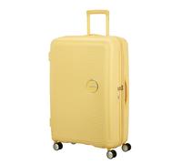 American Tourister Maleta rígida Soundbox 77 cm, 4 ruedas, cierre TSA, expandible, 97/110L, amarillo