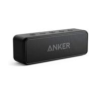Soundcore Anker 2 Altavoz Bluetooth Portátil con Sonido Estéreo de 12 W, BassUp, IPX7 Resistente al Agua, 24 Horas Reproducción, Emparejamiento Estéreo Inalámbrico, para hogar, Exterior y Viaje