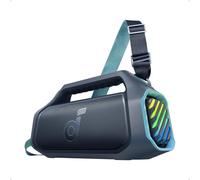 Soundcore Boom 2 Plus Altavoz Bluetooth Potente, 140 W con 2+2 Canales Estéreo, BassUp 2.0, Carga Rápida de 30 W, 20 h de Autonomía, IPX7, Flotante, Luces RGB, USB-C, EQ Personalizado, Bluetooth 5.3