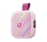 Soundcore Boom Go 3i de Anker, Altavoz Portátil 15 W, 24 H, IP68 | BassUp 2.0, batería externa de emergencia, Bluetooth 6.0 y resistente al agua, Rosa