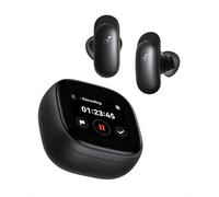 Soundcore Liberty 5 Pro Max, auriculares inalambricos bluetooth 6.1,toma de notas con IA,pantalla AMOLED de 1,78'',llamadas nítidas,cancelacion ruido adaptiva,Hi-Res,28 horas con ANC,carga rápida,IP55