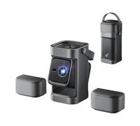 Soundcore Nebula P1 Proyector portátil GTV con Altavoces Desmontables, 650 Lúmenes ANSI, 1080p, Sonido 2.0 Real de 20 W, Audio Dolby, Ajuste Automático, Pantalla de 180'' y Asa de Transporte