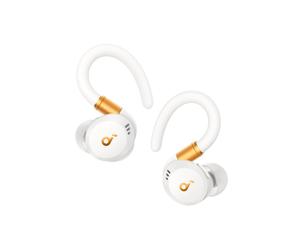 SOUNDCORE SNC-SPORT-X20-W Kabellose ANC-Kopfhörer Soundcore by Anker - 12/48 Stunden Wiedergabe - 6 Mikrofone - Person