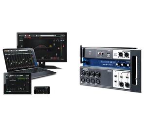 SOUNDCRAFT Ui12 Mezclador Digital Controlado por Tableta/Teléfono Inteligente con Wi-Fi Integrado y Procesamiento HARMAN