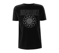 Soundgarden Black Blade Motor Finger oficial Camiseta para hombre (X-Large)