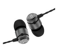 SoundMAGIC Auriculares intraurales E50 con Cable, sin micrófono, Monitor HiFi, Aislamiento de Ruido, Sonido Puro, Ajuste cómodo, Color Negro
