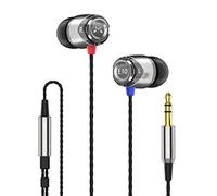 SoundMAGIC E10 Auriculares In Ear con Cable sin Micrófono Auriculares Internos Estéreo HiFi de Alta Fidelidad Auriculares Intrauditivos con Aislamiento de Ruido Graves Potentes Cable sin Enredos Gunmetal