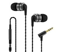 SoundMAGIC E80 Auriculares con Cable sin Micrófono Auricular In Ear HiFi Estéreo de Alta Fidelidad para Audiófilos Auriculares Intrauditivos con Aislamiento de Ruido Ajuste Cómodo Superbajos Gunmetal