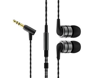 SoundMAGIC E80 In-Ear Headphones Earphones Wired Earbuds No Microphone Monitor HiFi, Aislamiento de ruido, sonido puro, ajuste cómodo negro