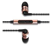 SoundMAGIC E80C Auriculares Cableados, Mic, Amplio Escenario, 3.5mm, Oro | Llamadas nítidas, sonido envolvente, bajos precisos, ajuste confortable, carcasa aleación, cable anti-enredo