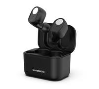 SoundMAGIC T60BT Auriculares Inalámbricos Bluetooth Verdaderos en el Oído Con Micrófono HiFi Deportivos Estéreo Impermeable Negro