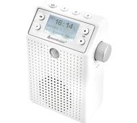 Soundmaster DAB60WE Dab+ FM Bluetooth Badradio Radio con Detector de Movimiento y batería incorporada