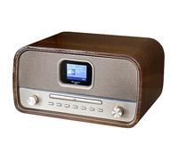 Soundmaster DAB970BR1 - Sistema estéreo Compacto de Alta fidelidad Dab+ FM, Reproductor de CD, MP3, USB, Bluetooth, Pantalla a Color