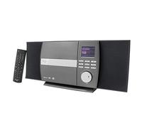 Soundmaster Highline ICD1010AN - Sistema estéreo con Reproductor de CD, Radio por Internet, WiFi, Dab+, Bluetooth, Control de aplicación, Soporte de Pared